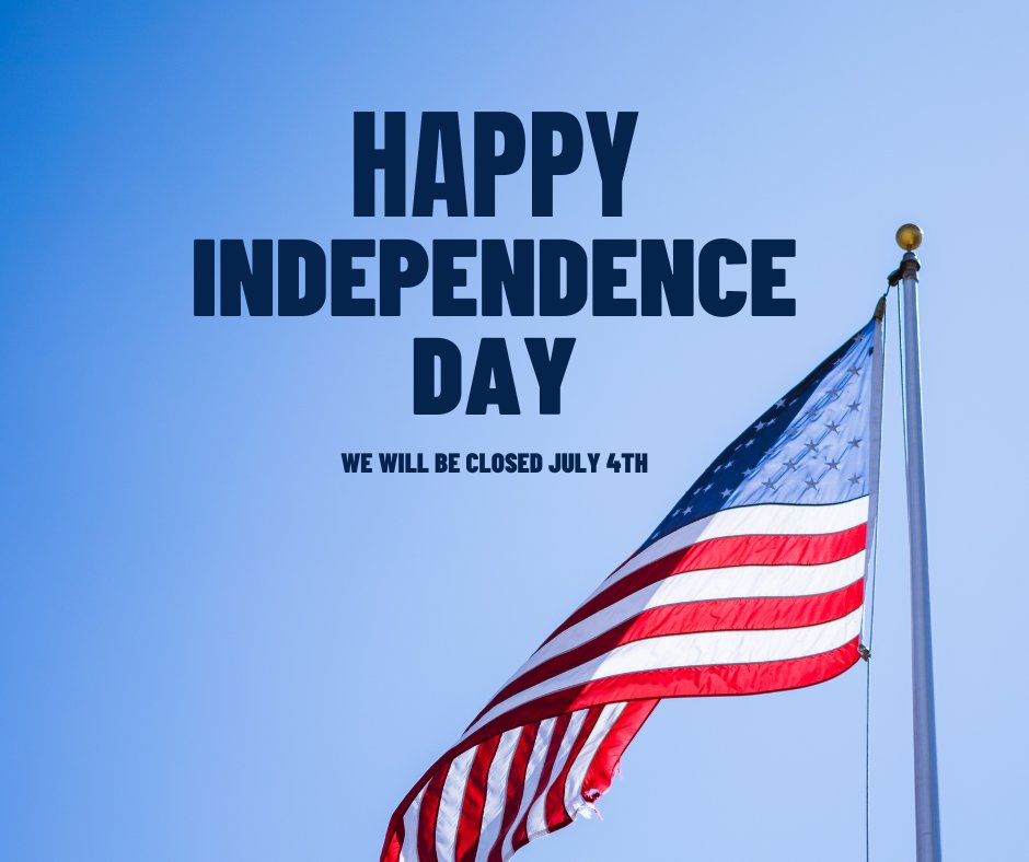 🎆 Happy 4th of July! 🎆 Wishing everyone a day filled with celebration, freedom, and gratitude for the land we call home.