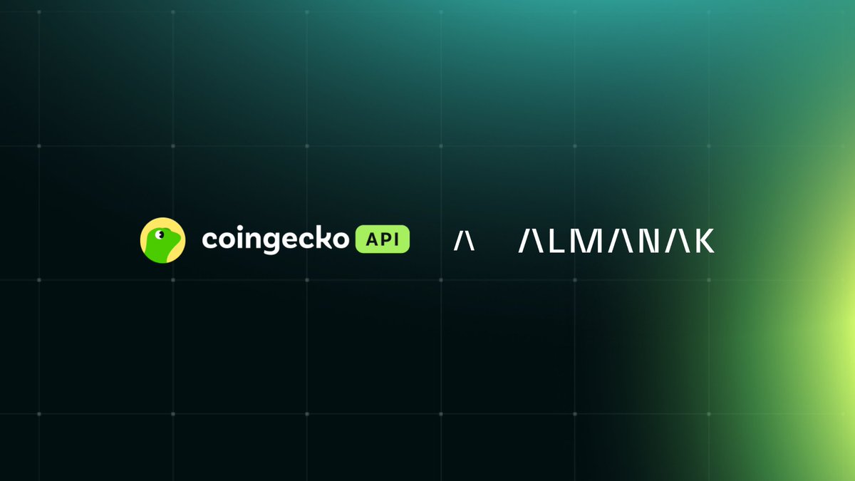 At Almanak, we’ve quietly integrated <a href="/coingecko/">CoinGecko</a>’s DEX APIs—giving our agents and user-created strategies seamless access to high-resolution on-chain data.

Having <a href="/coingecko/">CoinGecko</a> as another robust source for decentralized market data gives Almanak users faster and more flexible access