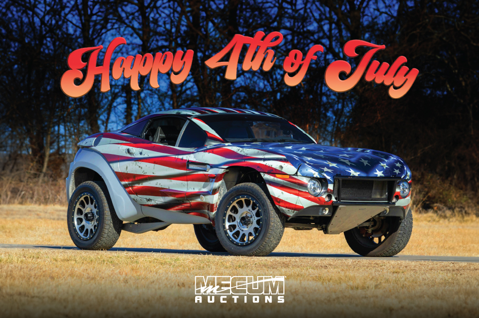 Whether you're on the road, at the grill, or under the fireworks, we wish you a happy and safe Fourth of July! 🇺🇸🦅

#Happy4thofJuly #July4th #MecumAuctions #Mecum #WhereTheCarsAre