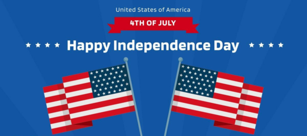 Happy 4th of July! Today, we celebrate freedom, unity, and the spirit of our nation. Wishing everyone a safe and joyful Independence Day!