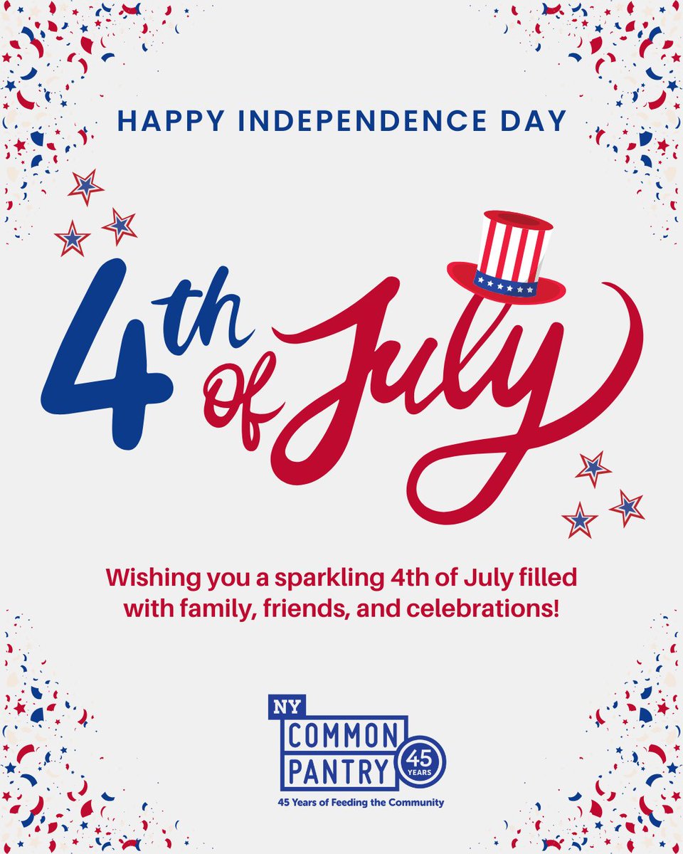 Reminder: NYCP has limited services today, Friday, July 4th. East Harlem: Help 365 Office open 2:00 - 5:00 PM. Brown Bag Meals To Go available from 2:30 PM – 3:30 PM.
The Bronx locations at Hoe Avenue and 788 Southern Blvd are closed. Services will resume on Saturday, July 5th.