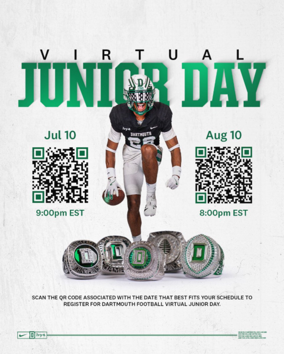 Appreciate the invite! <a href="/coachirishodea/">Danny O'Dea</a>
<a href="/DartmouthFTBL/">Dartmouth Football</a> 
<a href="/DeepDishFB/">DEEP DISH FOOTBALL</a> <a href="/sixstarfootball/">Six Star Football | PLUS+</a> <a href="/CSAPrepStar/">PREPSTAR</a> <a href="/PrepRedzoneIL/">Prep Redzone Illinois</a>