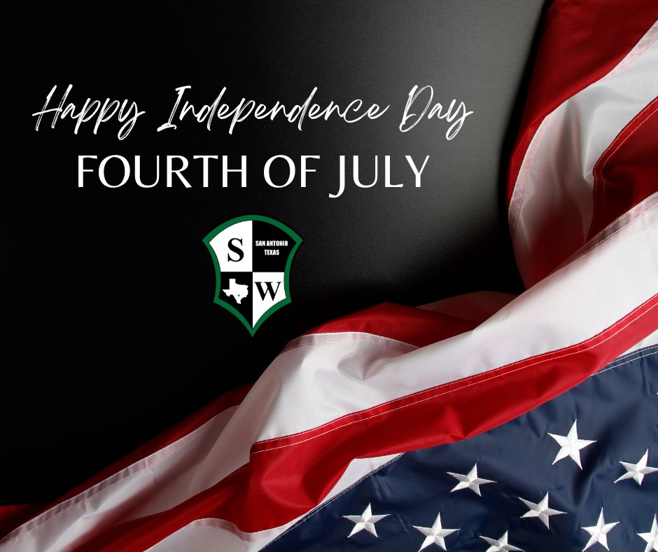 Happy 4th of July from all of us at Southwest ISD!
Wishing you a day filled with family, fireworks, and freedom. Let's remember and honor the spirit of independence that unites us all!