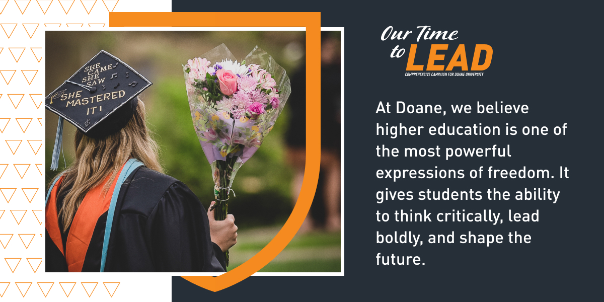 DoaneAlumni's tweet photo. 🎆 Freedom starts with education—the power to think boldly & lead fearlessly.
#OurTimeToLead invests in faculty, spaces and student success to build tomorrow’s leaders.
This Independence Day, help us ignite the future. Give at https://t.co/tjISQpSuvg
@DoaneUniversity https://t.co/CHJ7LG7a52