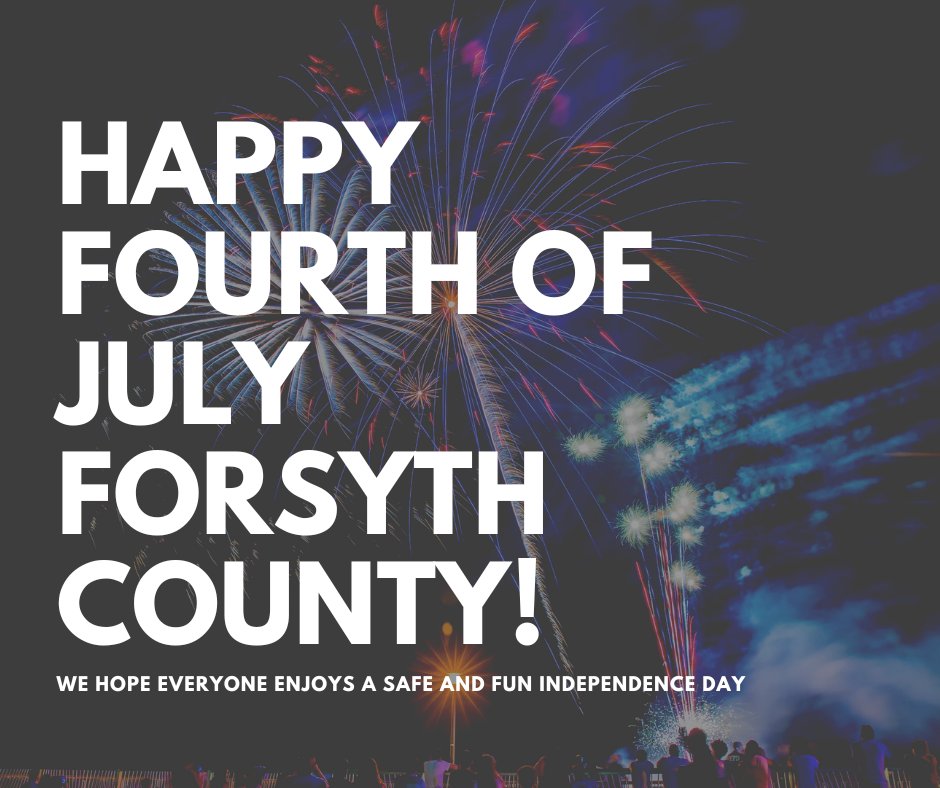 We wish everyone a safe and enjoyable Independence Day. Celebrate responsibly and stay safe. While you enjoy the holiday, we’ll be here working to keep our community protected and secure.