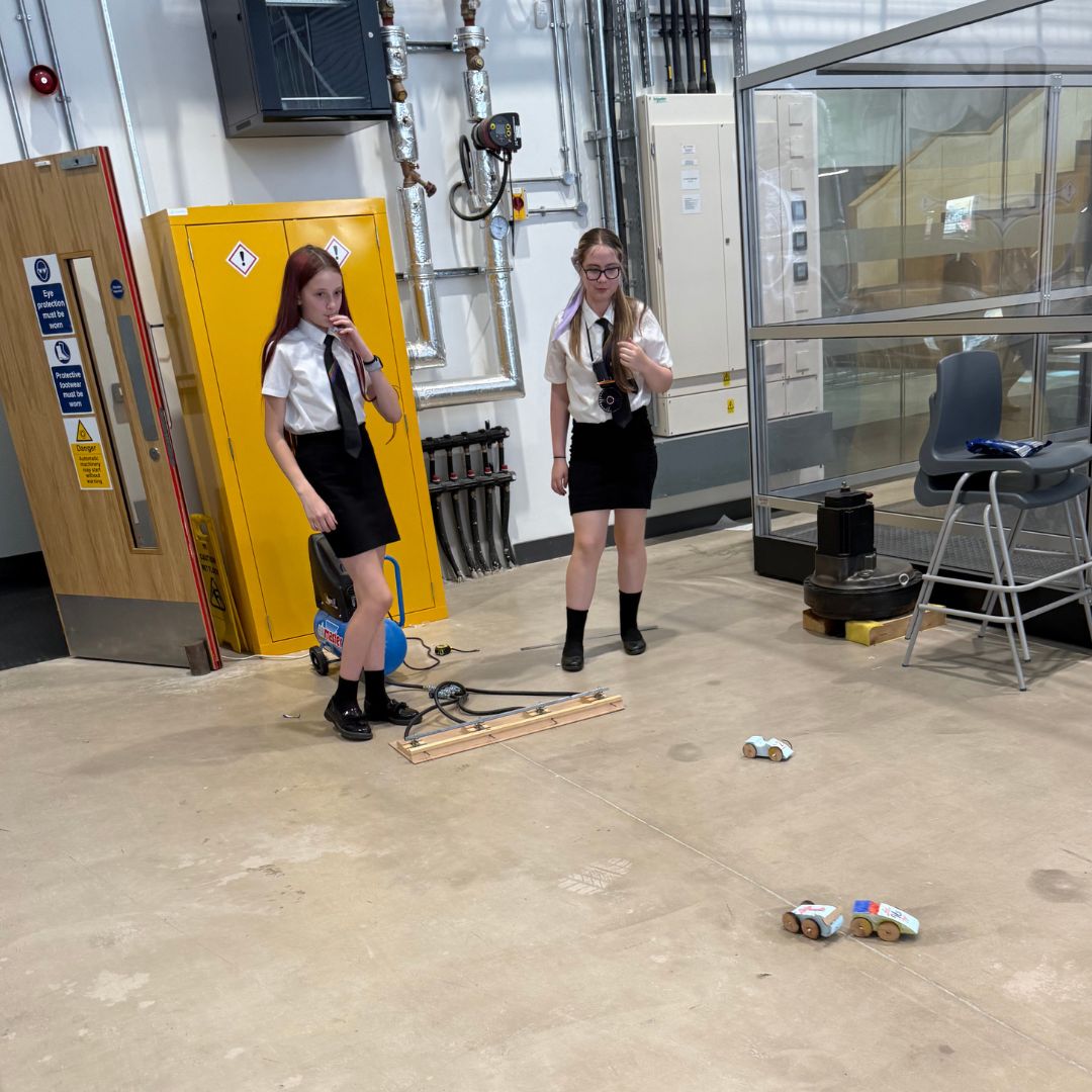 DAT Year 7 Air Car Championships! 🚗💥 During the recent Technology Showcase, learners had to design &amp; build 3 mini race cars to compete in a 10m compressed air sprint!  dudleyacademiestrust.org.uk/news-and-event… 

#DATAirCar #STEMChallenge #StudentEngineeringb#Year7 #FutureEngineers #TechShowcase