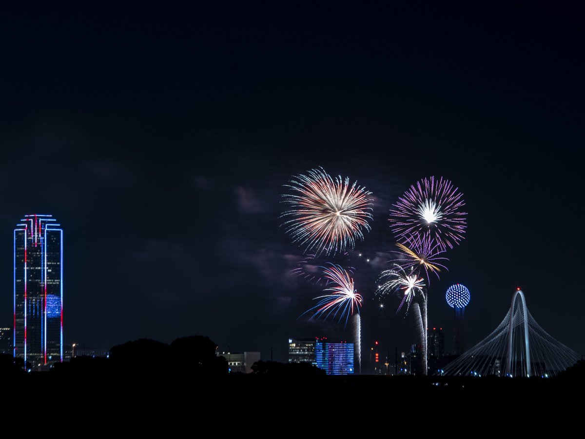 From fireworks to Texas-sized celebrations, here's to a great Fourth of July!🎆✨🇺🇸 #HappyFourthOfJuly #Dallas