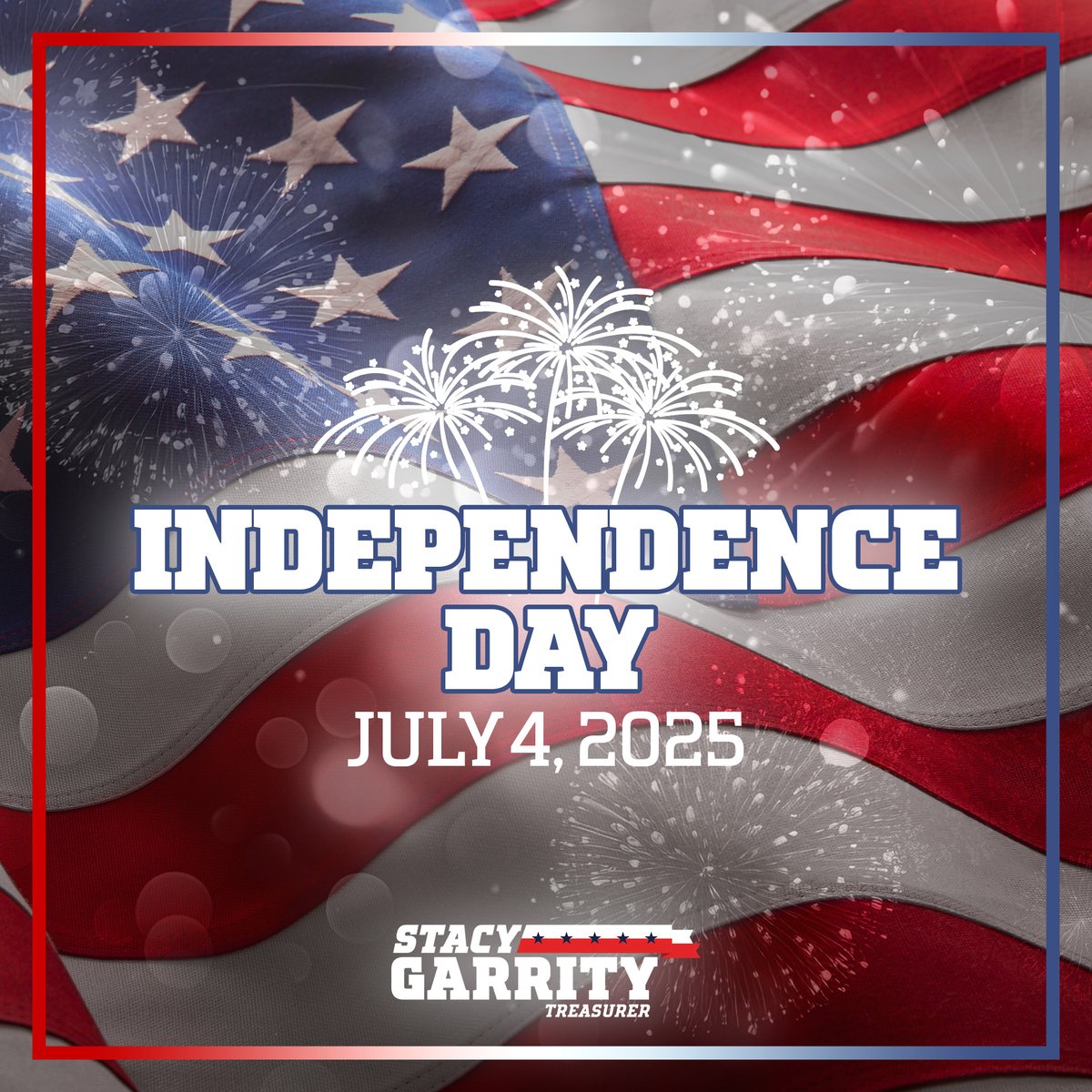 GarrityForPA's tweet image. Happy Fourth of July! Today, we celebrate the birth of our great nation and the enduring freedom that so many have fought to protect. Wishing everyone a safe and meaningful Independence Day. 🇺🇲