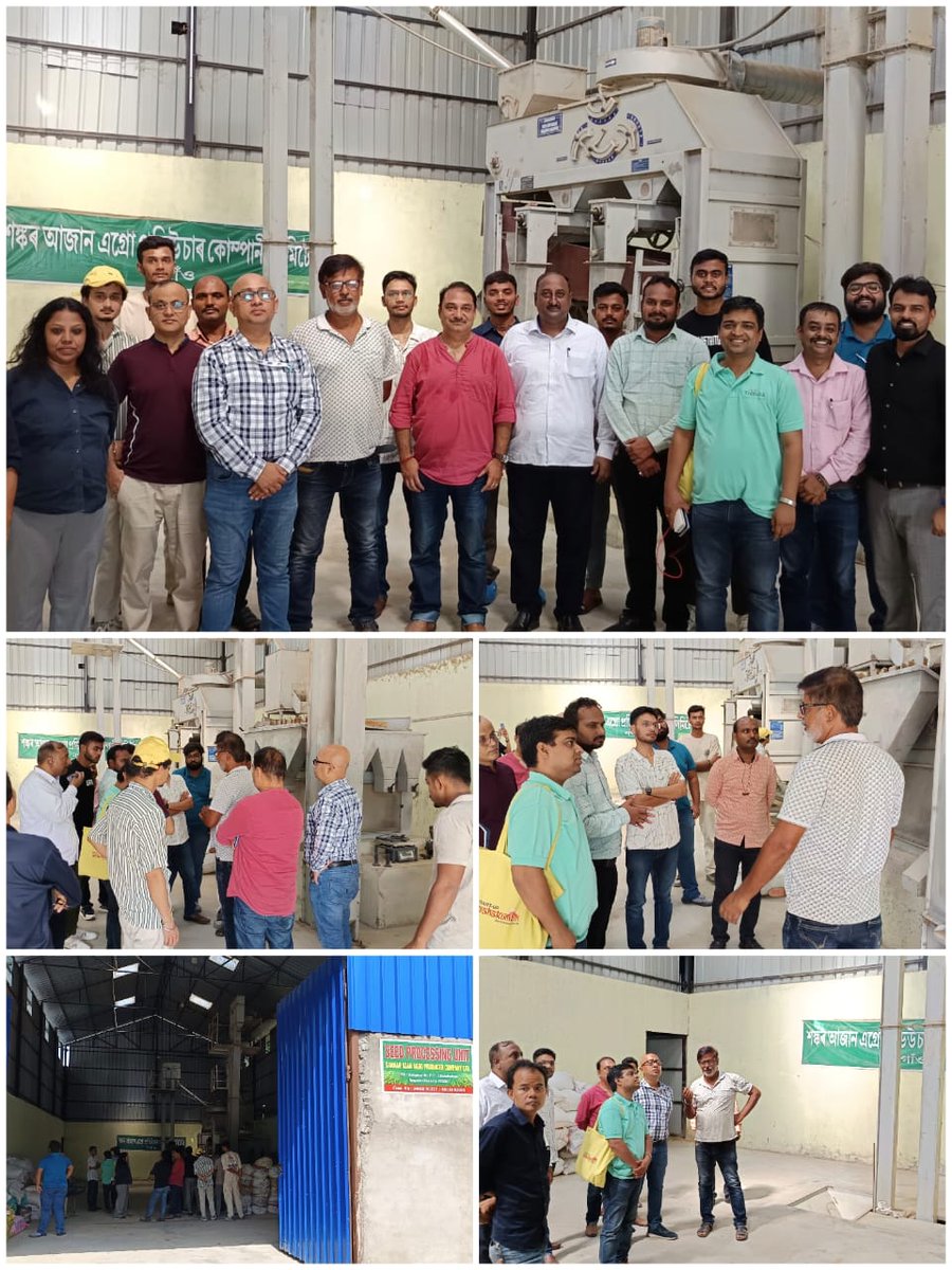 STPI GUWAHATI (@stpiguwahati) on Twitter photo A field visit organised by STPI OctaNE CoE on 04.07.25 to a thriving FPC M/s Sankar Azan Agro Producer Company Ltd in Nagaon, Assam offered a firsthand look at grassroots innovation and agri-tech potential.
#StartupEcosystem #AgriInnovation #NorthEast
<a href="/GoI_MeitY/">Ministry of Electronics & IT</a> <a href="/arvindtw/">Arvind Kumar</a> A field visit organised by STPI OctaNE CoE on 04.07.25 to a thriving FPC M/s Sankar Azan Agro Producer Company Ltd in Nagaon, Assam offered a firsthand look at grassroots innovation and agri-tech potential.
#StartupEcosystem #AgriInnovation #NorthEast
<a href="/GoI_MeitY/">Ministry of Electronics & IT</a> <a href="/arvindtw/">Arvind Kumar</a>