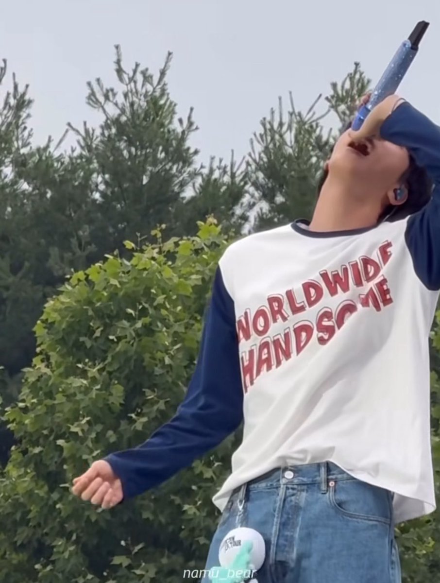 Worldwide Handsome T-Shirt😭💜✨ #jin