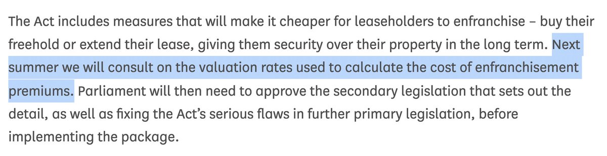 Harry Scoffin (@harryscoffin) on Twitter photo Ange, what happened to the consultation on making it cheaper for leaseholders to extend leases and buy the freehold?
That is a key policy of the 2024 Act and in November your colleague, <a href="/mtpennycook/">Matthew Pennycook MP</a>, promised to consult on it this summer.
Not announced today though. Worrying! Ange, what happened to the consultation on making it cheaper for leaseholders to extend leases and buy the freehold?
That is a key policy of the 2024 Act and in November your colleague, <a href="/mtpennycook/">Matthew Pennycook MP</a>, promised to consult on it this summer.
Not announced today though. Worrying!