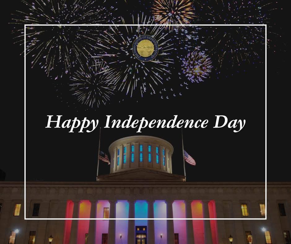 OHRGOPCaucus's tweet image. Wishing everyone a safe and meaningful Independence Day as we celebrate our great nation! 🇺🇸