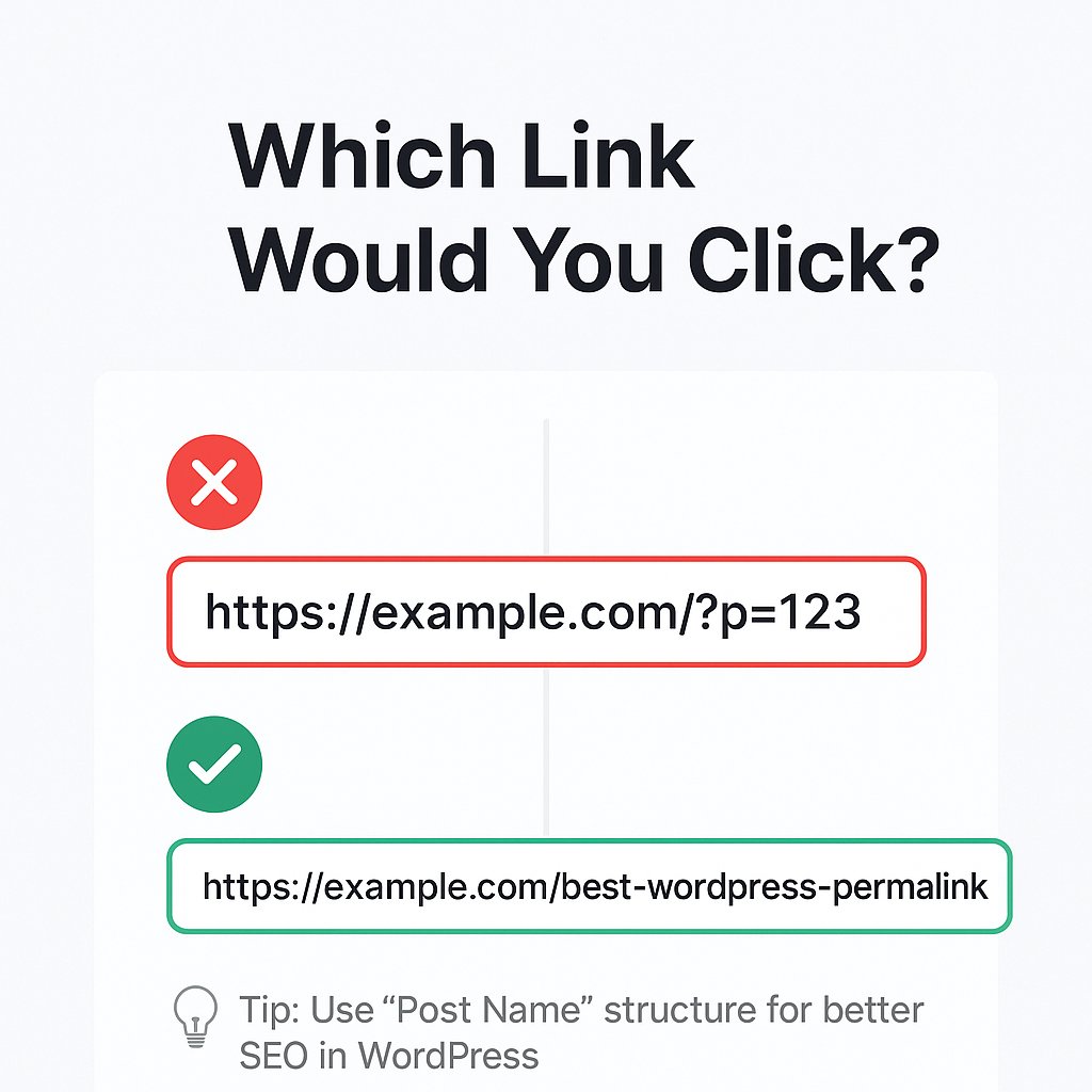 Tip: Use custom permalinks to enhance your SEO.

A clean URL structure makes it easier for search engines to crawl your content.

WordPress makes it easy to customize your permalinks for better SEO results. 

#WordPress