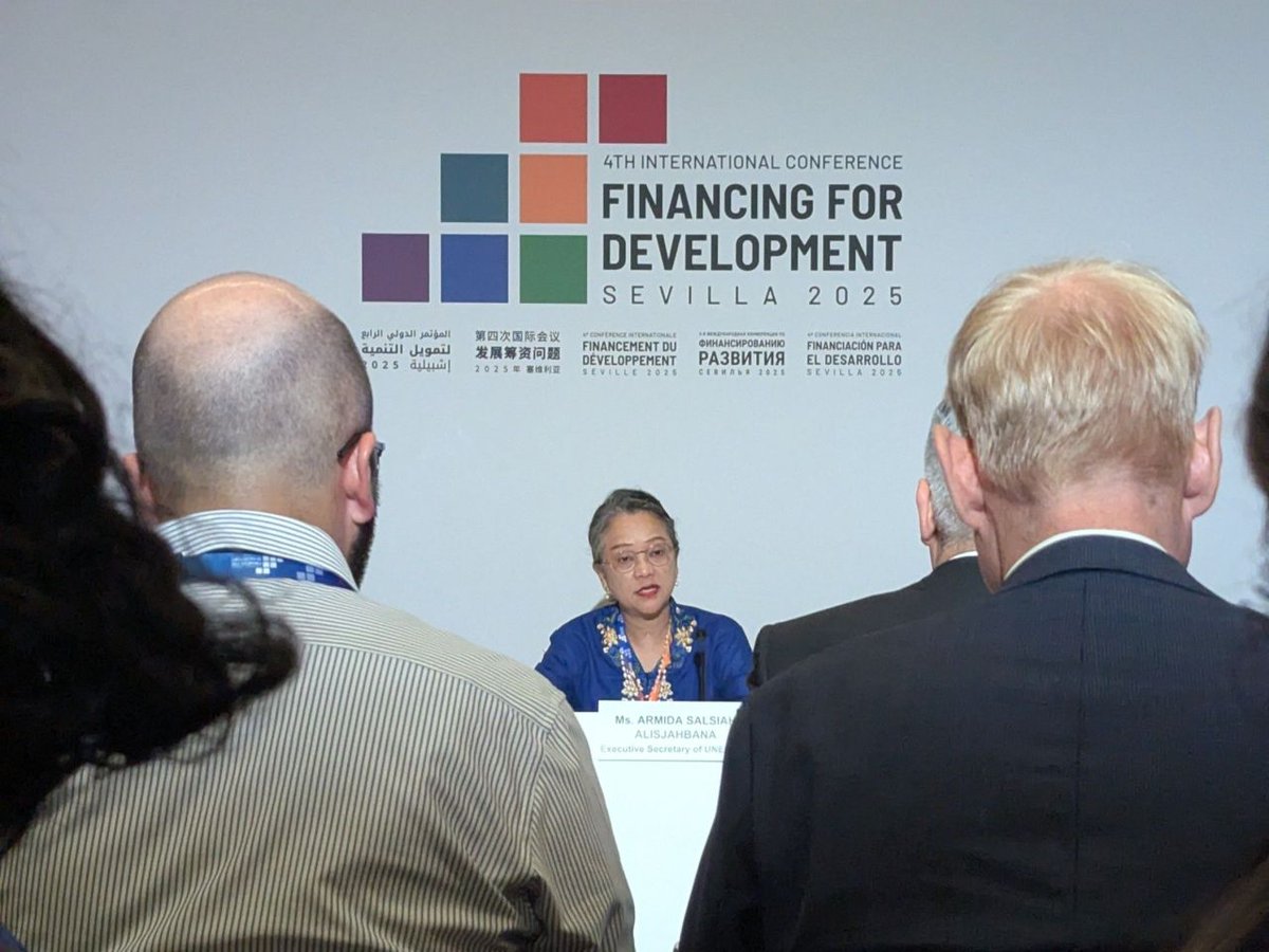 UN_Armida's tweet image. Since Addis, @UNESCAP has led #AsiaPacific’s input to #FFD4, with 4 priorities: broaden & modernize tax bases, strengthen capacities & reform public budgets.
Going forward, we are committed to supporting the follow-up process based on the outcomes of the #FFD4Sevilla.