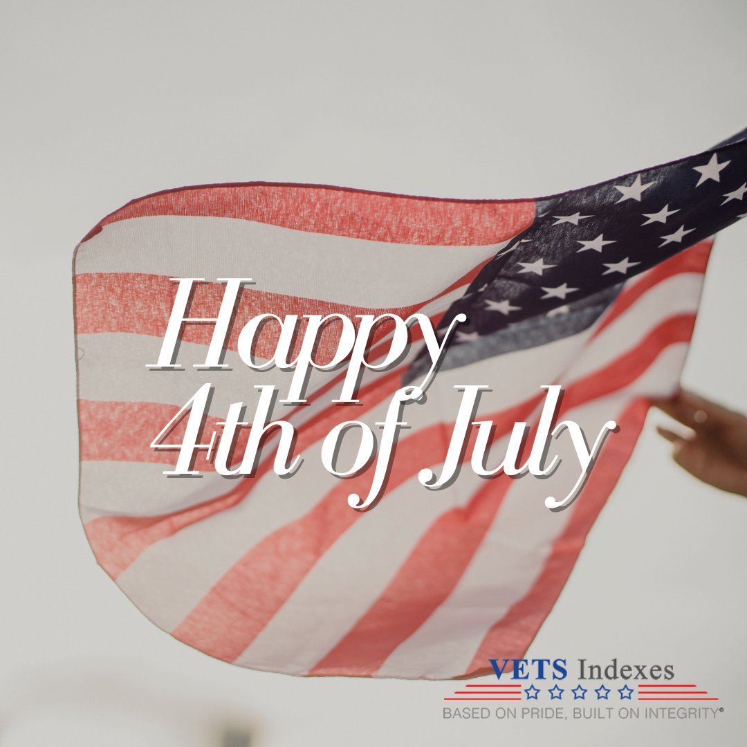 VETS Indexes (@vetsindexes) on Twitter photo Wishing everyone a safe and joyful Fourth of July filled with time to relax, reflect, and celebrate with family and friends—while honoring those who have served.
From all of us at VETS Indexes — Happy Independence Day!
#FourthOfJuly #4thofJuly #IndependenceDay #VETSIndexes Wishing everyone a safe and joyful Fourth of July filled with time to relax, reflect, and celebrate with family and friends—while honoring those who have served.
From all of us at VETS Indexes — Happy Independence Day!
#FourthOfJuly #4thofJuly #IndependenceDay #VETSIndexes