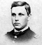 Moffatt_Ladd's tweet photo. Meet William Jones Ladd: Union soldier, Civil War veteran, and son of Alexander Hamilton Ladd. A newly discovered painting of William reading on the steps of the Moffatt-Ladd with his uniform hanging next to him gives a rare glimpse into his life. 

#MoffattLaddHouse #Portsmouth https://t.co/rZ1razc5cB