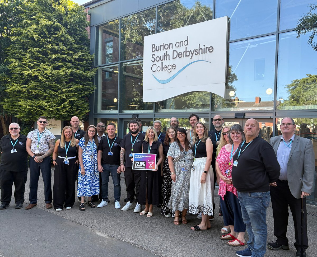 BSDC is proud to be named a top 10 UK apprenticeship provider, achieving a 72.9% success rate for 2023–24—well above the 60.5% national average. This reflects the dedication of its team, learners, and strong employer partnerships supporting high-quality technical education.