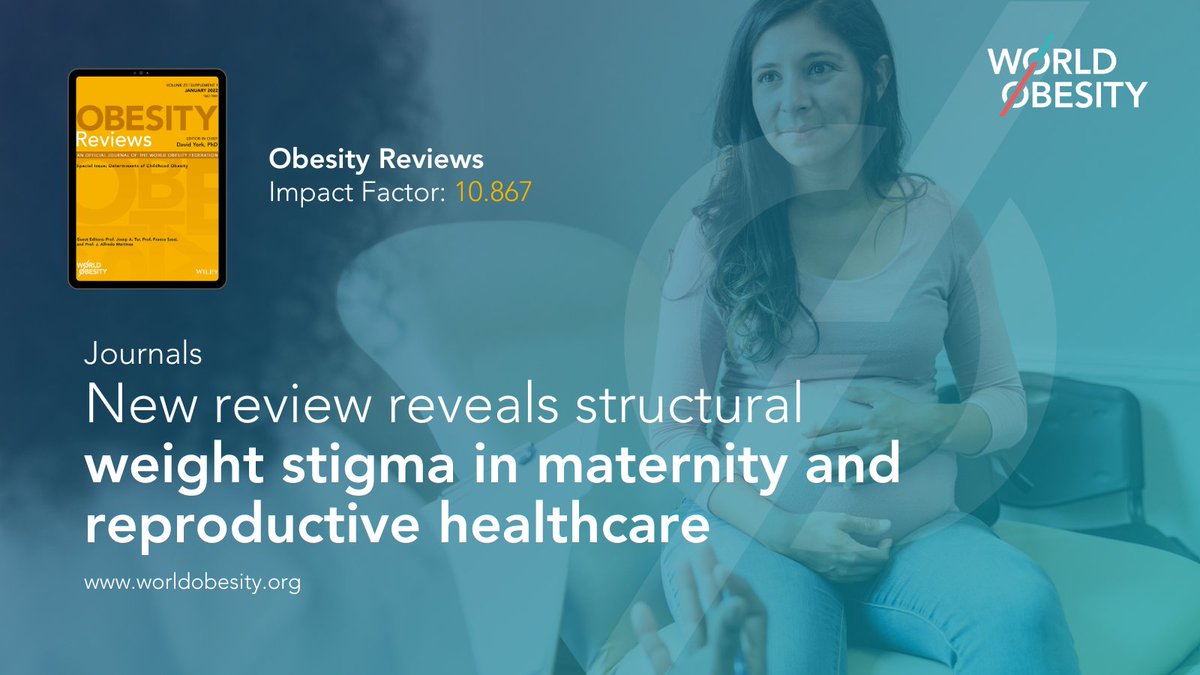 🆕 A global review finds structural weight stigma is widespread in maternity &amp; reproductive healthcare.

Rigid BMI cut-offs. Inaccessible equipment. Inadequate training. It’s time for systemic change.

🔗 worldobesity.org/news/new-revie…
🔍 #FridayFindings