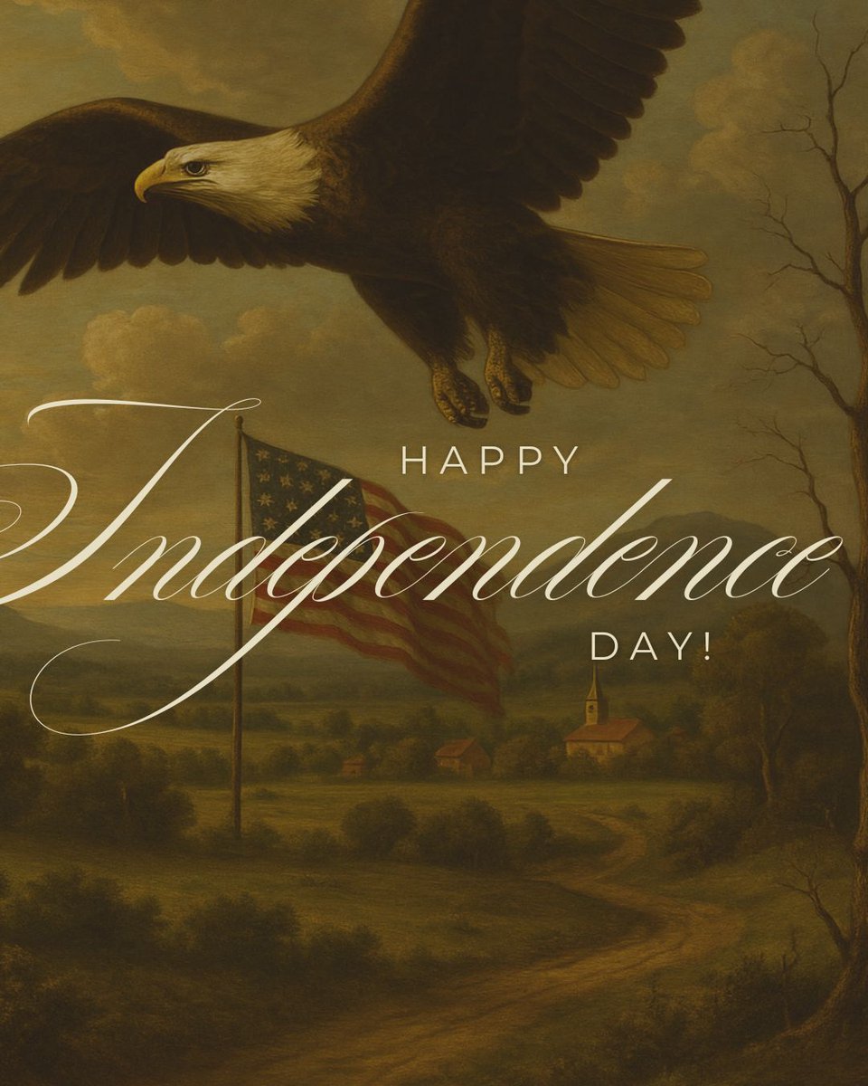 chuckswindoll's tweet image. Happy 4th of July!
As we celebrate our nation's birthday this weekend, reflect on this truth: political liberty is a gift, but spiritual liberation is a miracle. Our founding fathers courageously declared independence from tyranny, but Christ accomplished something far…