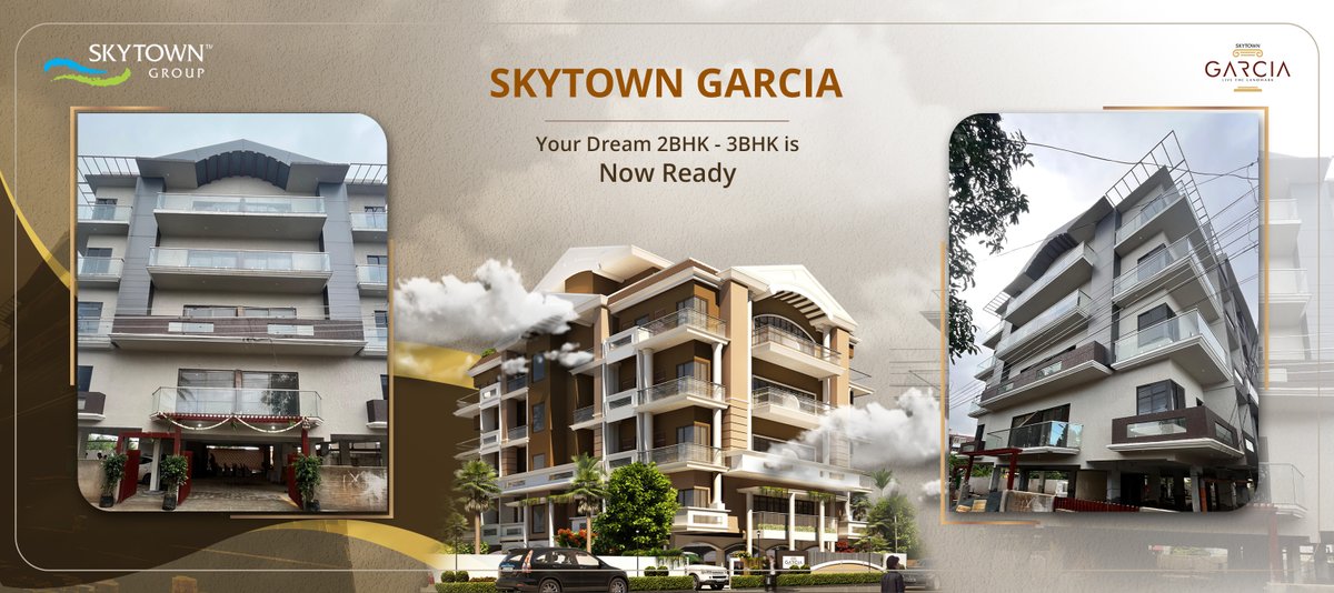 infoskytown27's tweet image. Presenting SKYTOWN GARCIA – thoughtfully designed 2BHK and 3BHK apartments in Navanagar, Hubli. Vaastu-compliant, privacy-focused and built for modern families who value connection and comfort. 
.
.
#skytowngarcia #hublihomes #2bhk3bhk #navanagarflats #modernapartments #skytown