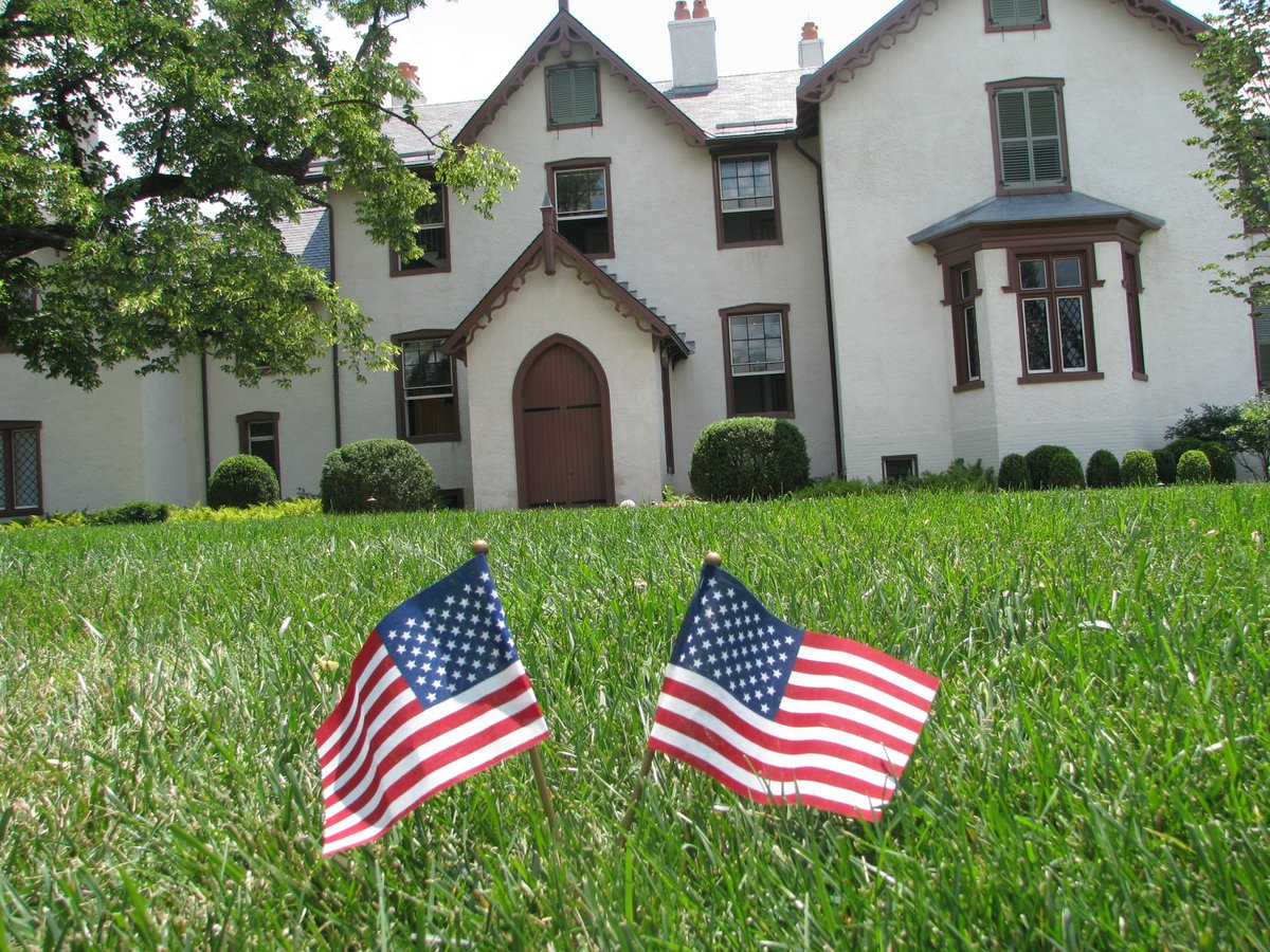 Not only is it #IndependenceDay, but also #OTD in 1864 President Lincoln and his family began their third (and what would be their final) season at the home today called President Lincoln's Cottage. That day Abraham Lincoln signed into law An Act to Encourage Immigration.