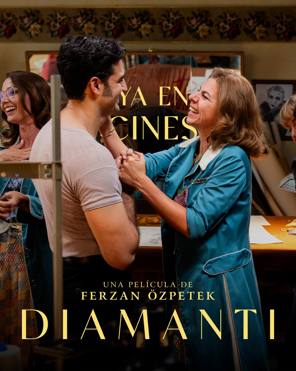 𝑫𝒊𝒂𝒎𝒂𝒏𝒕𝒊 💎 YA EN CINES

No te pierdas el último gran éxito de Ferzan Özpetek: un elegante homenaje a las mujeres, al arte del cine y a la moda. 

🗣️ "Ferzan Özpetek ha conseguido transformar el cine en una varita mágica, capaz de contar el mundo como a él le gustaría que
