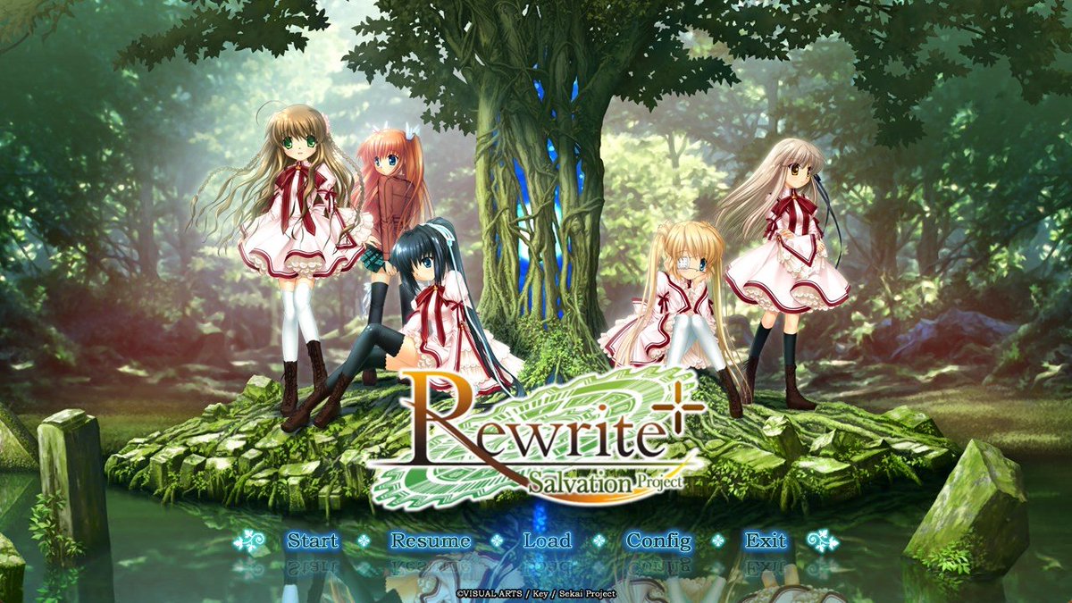 PhantomZero99's tweet photo. Rewrite+ Salvation Project is out!

Featuring newly restored content, translation revisions, bug fixes, and both versions of the ending to offer the most complete Rewrite experience available.

Download it here (https://t.co/7wWDQgJacI) or here! (https://t.co/i6DoPWKaMQ) https://t.co/8zZ27b4anr