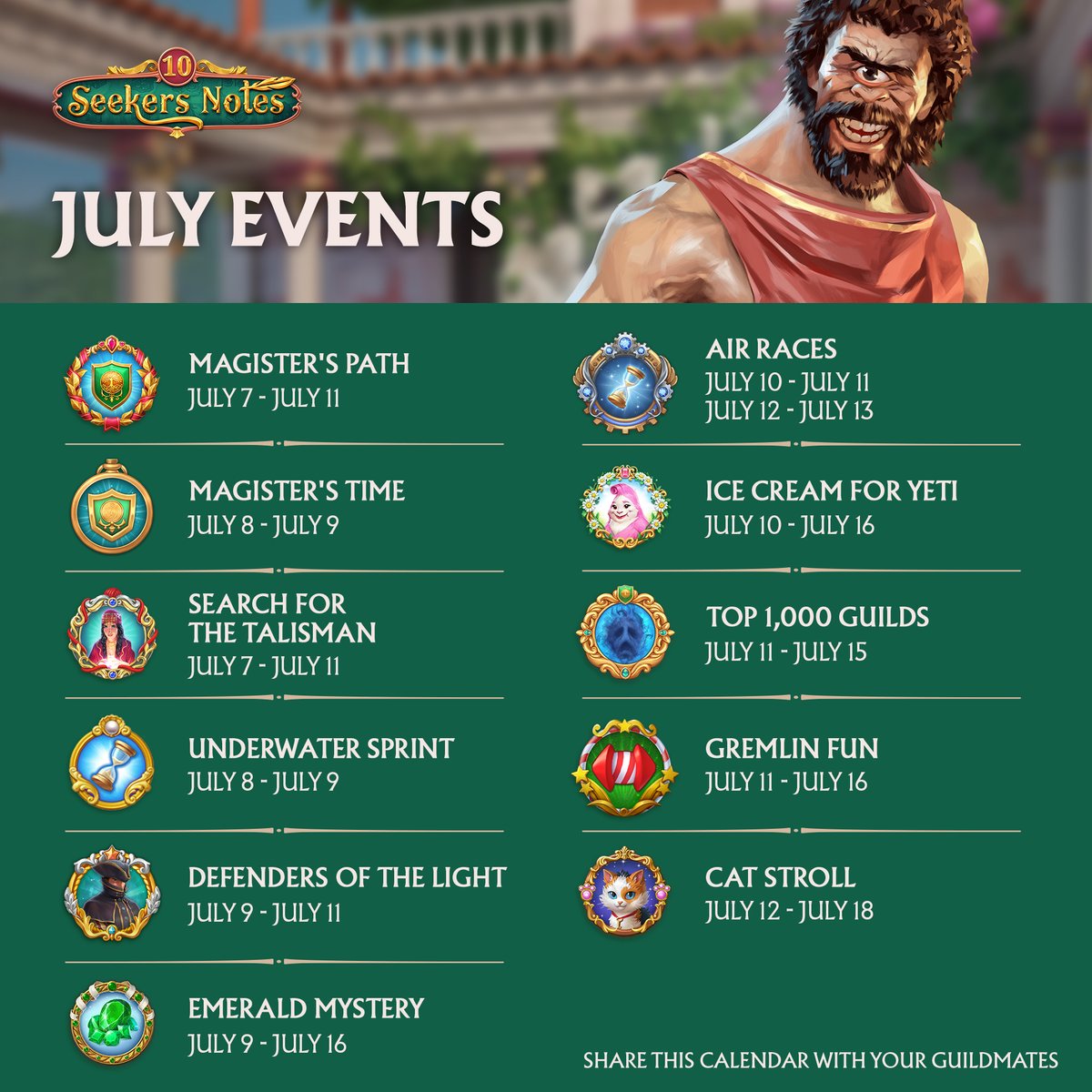 SeekersNotes's tweet image. 📅 Seekers, here’s your weekly event schedule—get ready to plan your next adventures! 😊

📲 social-sn.mytonagames.com/ePQ7gW