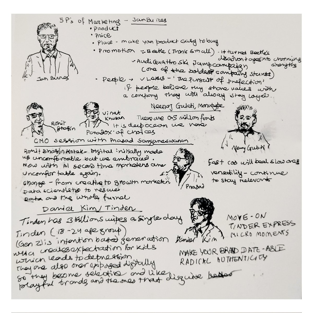 My notebook capturing moments from <a href="/ETBrandEquity/">ET Brand Equity</a> BrandWorld Summit' 25 #ETBWS2025