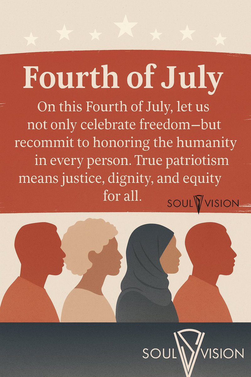 There’s a difference between celebrating the 4th and celebrating ON the 4th. I’ll be doing the latter while I hope we remember who we’re supposed to be.