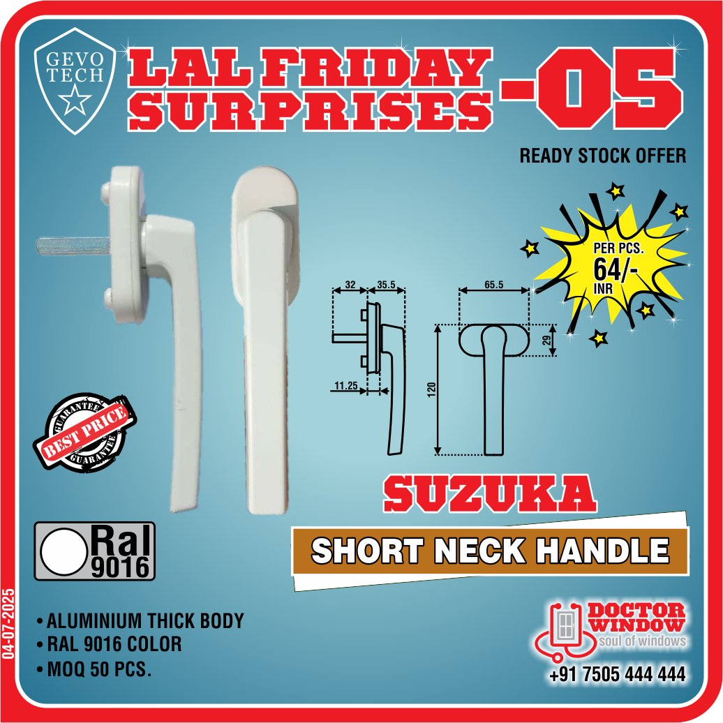 DOCTORWINDOW_IN's tweet image. GEVO TECH FLORIDA TOUCHLOCK
GEVO TECH CAPADOCIA POPUP HANDLE - WHITE
GEVO TECH SUZUKA SHORT NECK HANDLE
GEVO TECH SATURN WINDOW ROLLER

#handle #premiumhandles #touchlock #windowroller  #doctorwindow #soulofwindows #door #hardware #window #hardwarematerials #hardwareaccesories
