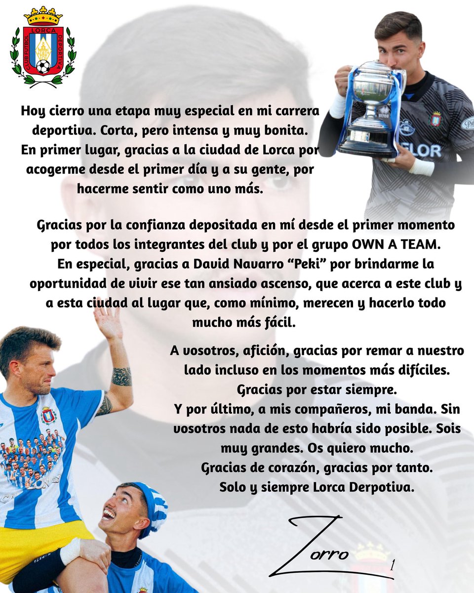 Gracias <a href="/lorcadeportiva/">Lorca Deportiva</a> 💙🤍