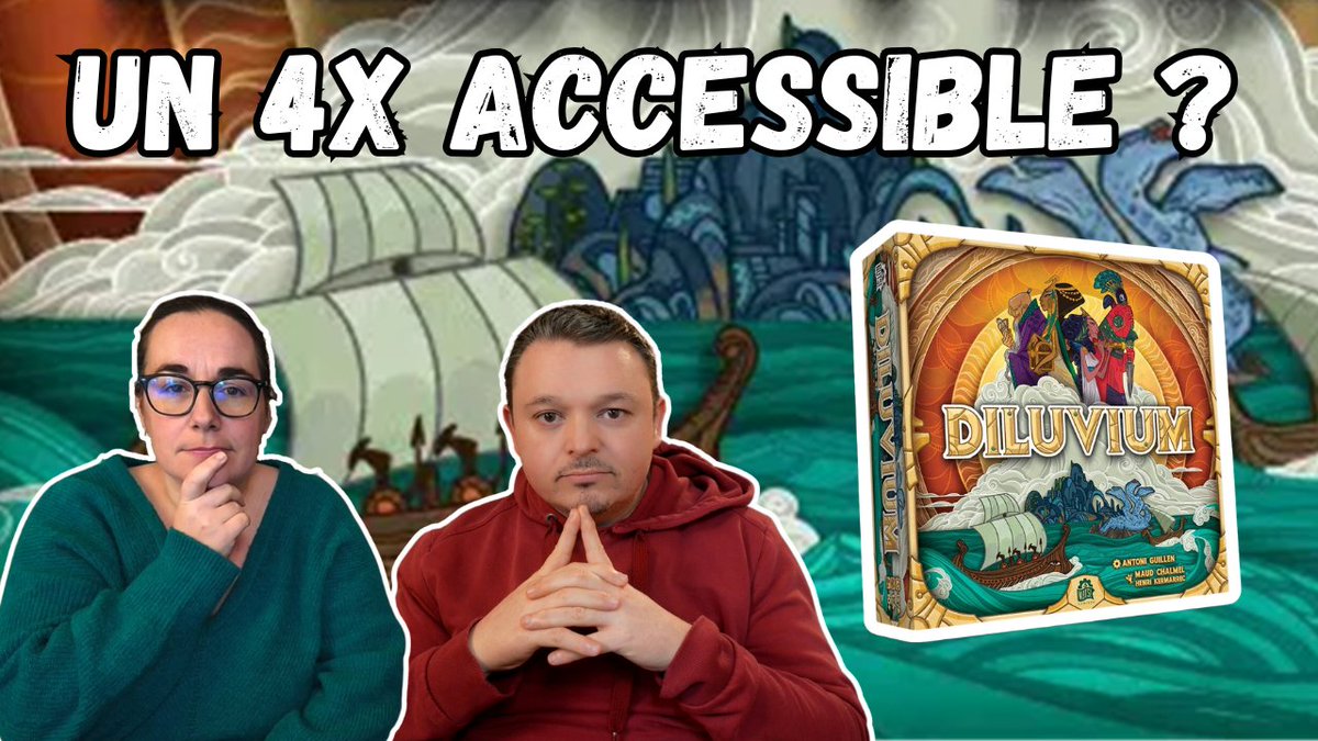 Aller on embarque pour une partie de Diluvium ! Un 4x léger avec des graphisme somptueux !
Venez, c'est sur #twitch et c'est maintenant : twitch.tv/armicwan
#j2s <a href="/Nutspublishing/">Nuts! Publishing</a>