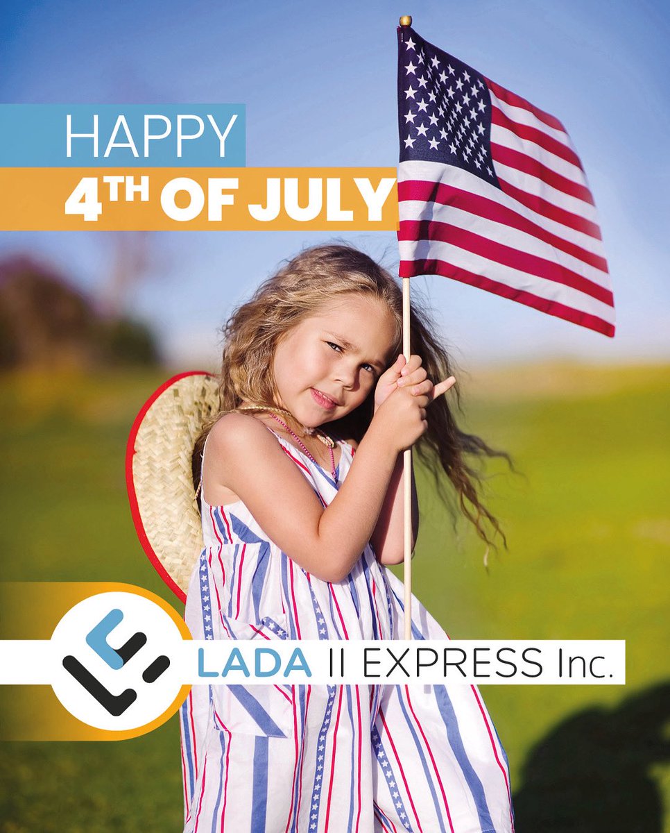 Today, we salute the spirit of independence, the open road, and all the men and women who keep this country connected.

Keep your wheels turning and your flags flying high! 

Wishing you a safe, joyful, and meaningful Independence Day.

Lada II Express, Inc.
+1 877 211 4001