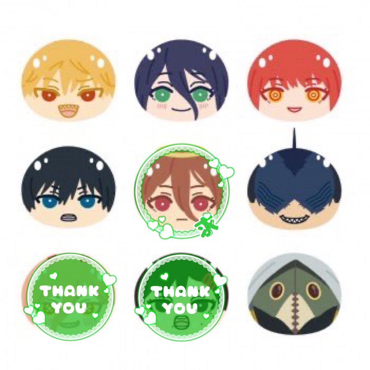 【交換・譲渡】チェンソーマン おまんじゅう

꒰ 1BOX予約予定 ꒱
譲:画像参照

求:天使の悪魔or定価＋送料

＊なるべく纏めてだとありがたいです
＊郵送のみ
＊譲渡はPayPay又は銀行振込

お気軽にお声掛けください🌻