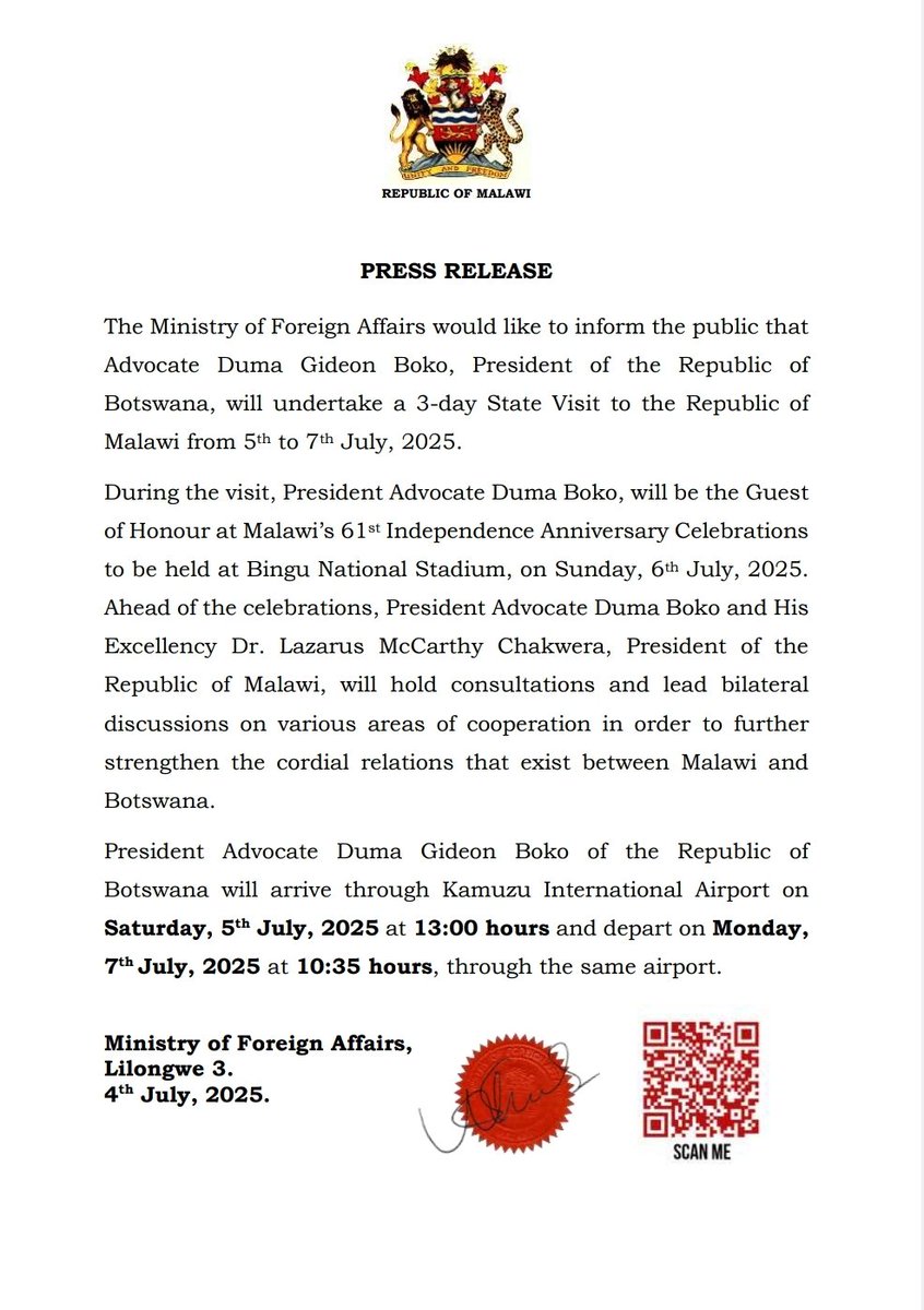 Press Release