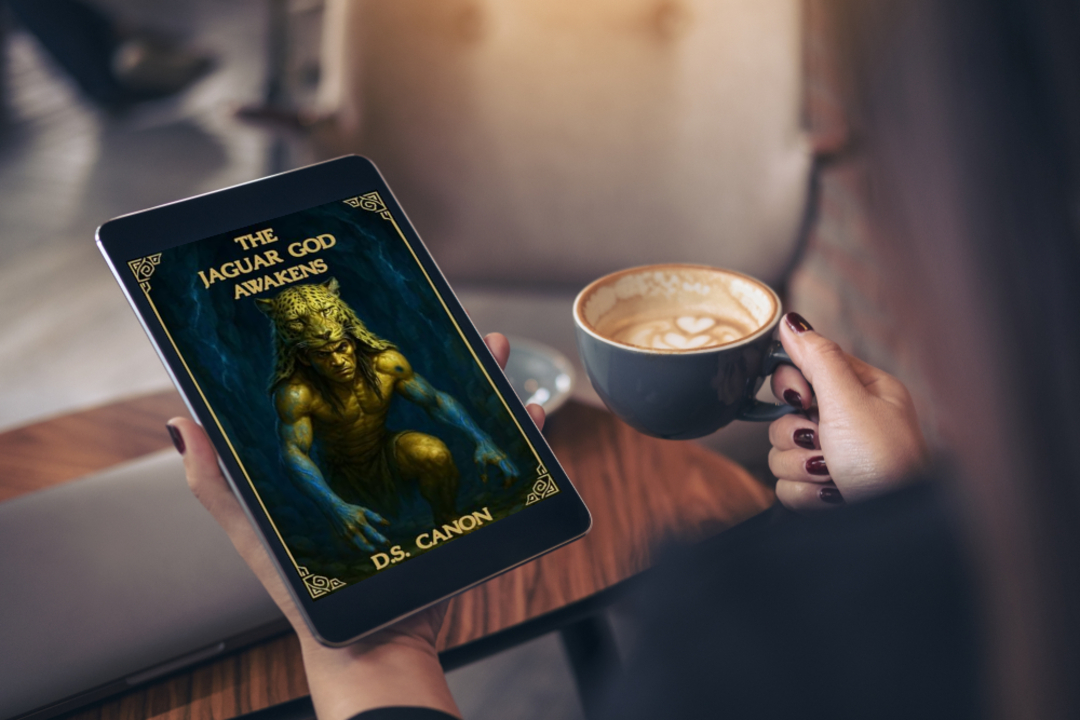 When the Blue Jade Jaguar vanishes, centuries of prophecy and power hang in the balance. Read “The Jaguar God Awakens” now. #MesoamericanMyth  @ds_canon Buy Now --&gt; allauthor.com/amazon/98649/