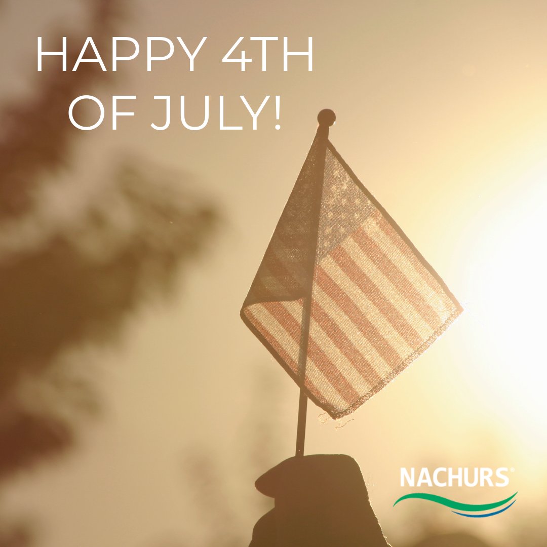 Happy 4th of July from all of us at NACHURS! 🇺🇸🎆