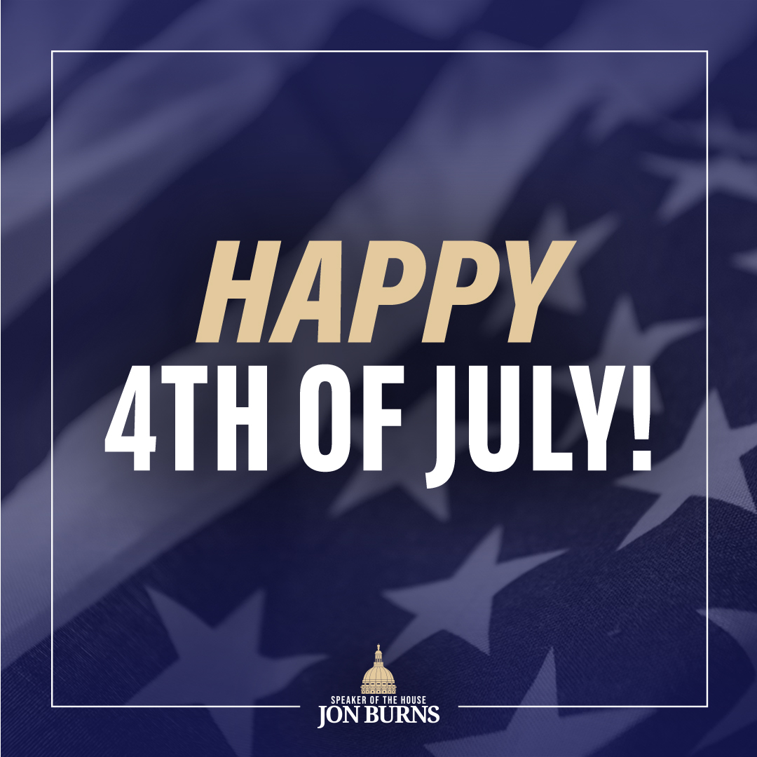 JonBurnsGA's tweet image. Dayle and I are wishing everyone a safe and happy Independence Day as we celebrate 249 years since the founding of our great nation. 

May God continue to bless these United States! 🇺🇸