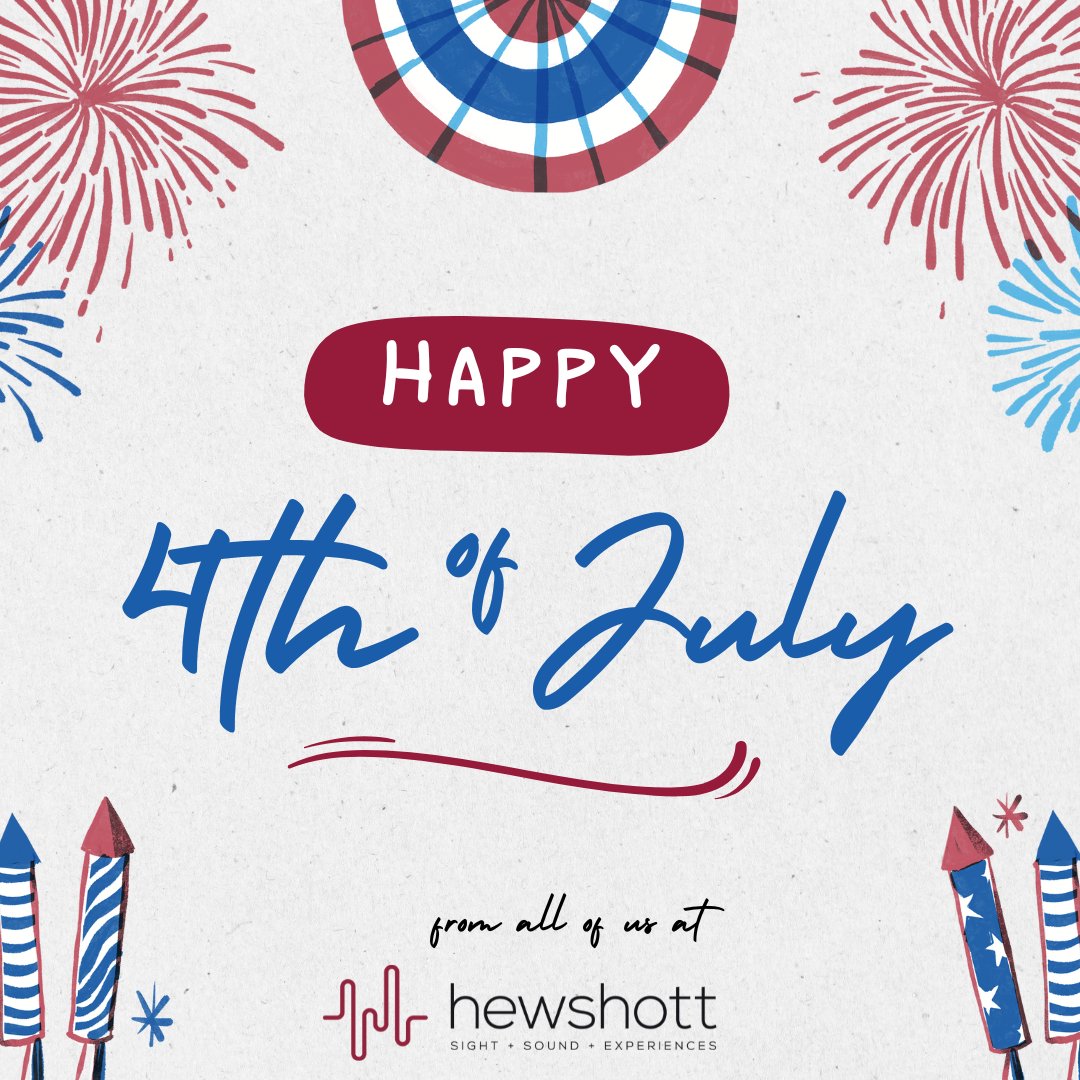 Wishing all our #AVTweeps in the US a fantastic 4th of July!

#Hewshott #BelieveInBetter