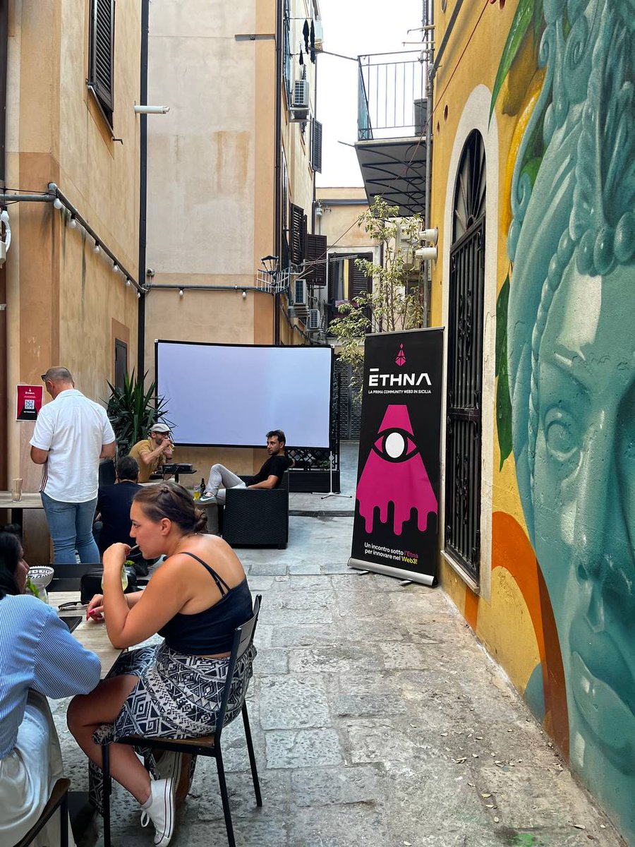 ethna_rocks's tweet image. Che bomba, Palermo 🔥
Talk veri, domande giuste e una community che ha voglia di Web3.
Abbiamo finito le birre e il merch di @bitgetglobal, ma mai l’entusiasmo.
Grazie a chi è passato, ha condiviso e ci ha supportato.
Prossima tappa? Stay tuned 👀
E unisciti al gruppo…