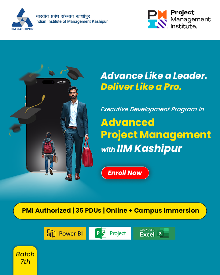 nulearnedu's tweet photo. Every project needs a leader. Every leader needs a strong foundation. Build yours with @IIMKsp's Advanced Project Management program. Drive results. Inspire teams. Lead the future.

Apply now: https://t.co/6FYQ1NavWb 

#advancedprojectmanagement #IIMKashipur #nulearn https://t.co/SUxzzix07u