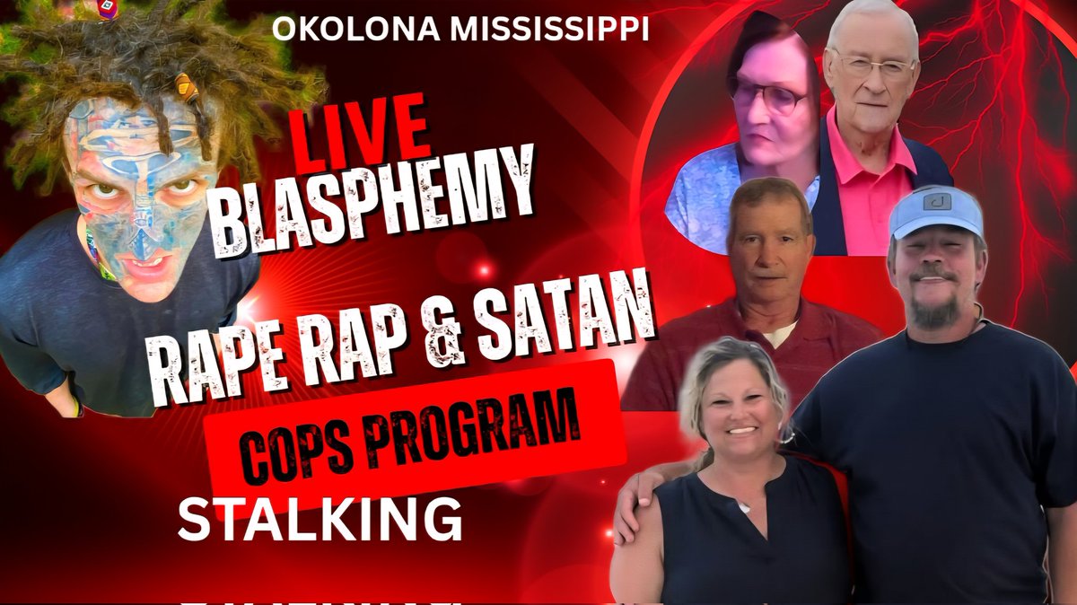 Richard38604147's tweet photo. https://t.co/IMVhwQnHvF
#Satanner, #RiffRaff, #COPSProgram, #FreemasonryExposed, #Blasphemy, #SatanicCult, #OkolonaMS, #RealEstateMobbing, #CPSCorruption, #GangStalking, #USAGSA, #FalseAccusations, #SpiritualWarfare, #FakeChurches, #TargetedIndividuals, #CommunityPolicing https://t.co/6DI6AlCYye