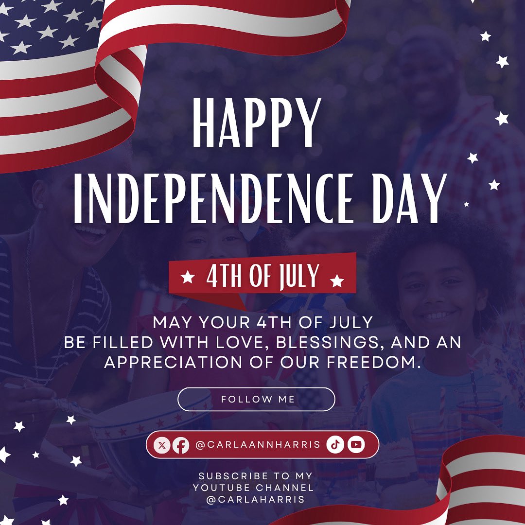 Have a safe 4th of July Everyone! 🇺🇸
