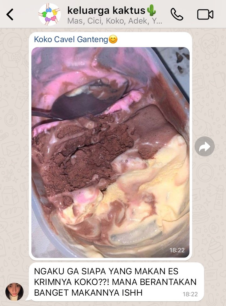 naursim's tweet photo. Perkara es krim dan bukti cinta Koko pada Papi😘

sungjake fewtweets au https://t.co/yB4LLwWL2i