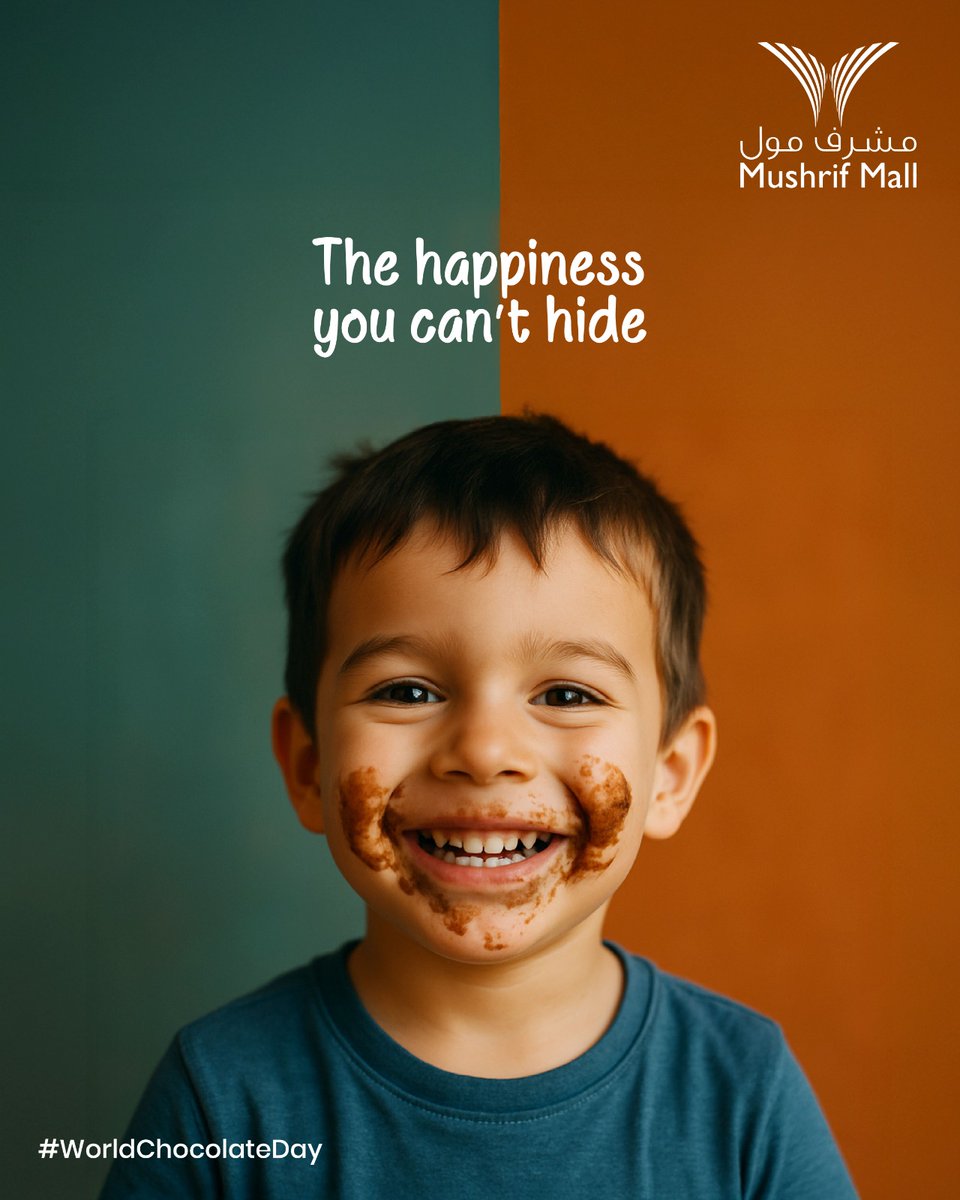The smile says it all! Some happiness you just can’t hide, especially when it’s dipped in chocolate! Tag your chocolate-loving squad and share the smile!

الابتسامة تقول كل شيء! بعض السعادة لا يمكنك إخفاؤها، خاصة عندما تكون مغموسة بالشوكولاتة! قم بالإشارة إلى رفاقك محبي