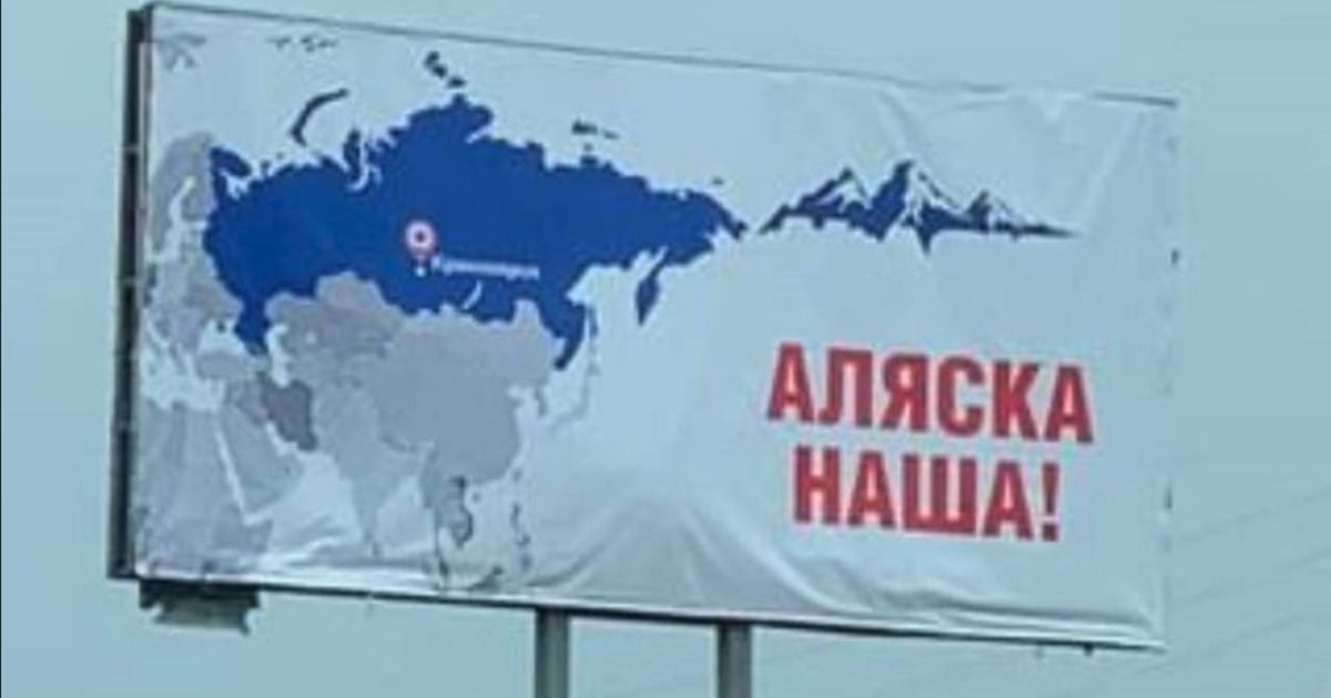 TaiBa_dp's tweet photo. @RepLuna @ZelenskyyUa Don't you know, Alaska belong to Russia?! Yankee go home! https://t.co/81POWXZsYo