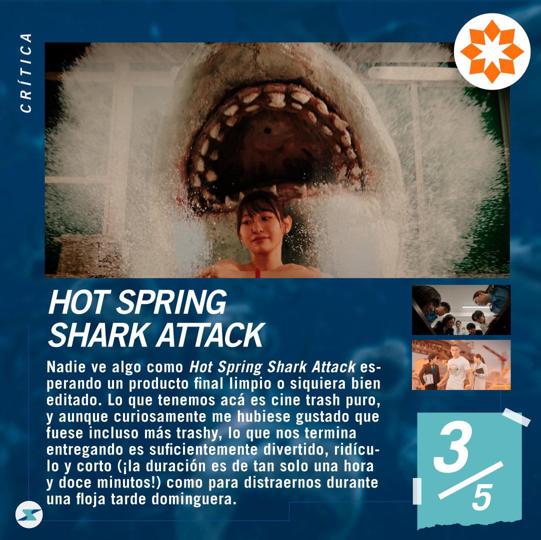 sebazavareviews's tweet image. "Suficientemente divertido, ridículo y corto."
Entren a @revventanaind para leer mi crítica de #HotSpringShartAttack, una absurdo exponente del cine trash japonés.
AQUÍ ➡️ tinyurl.com/HoSpriSAvi

#MorihitoInoue #VentanaIndiscreta