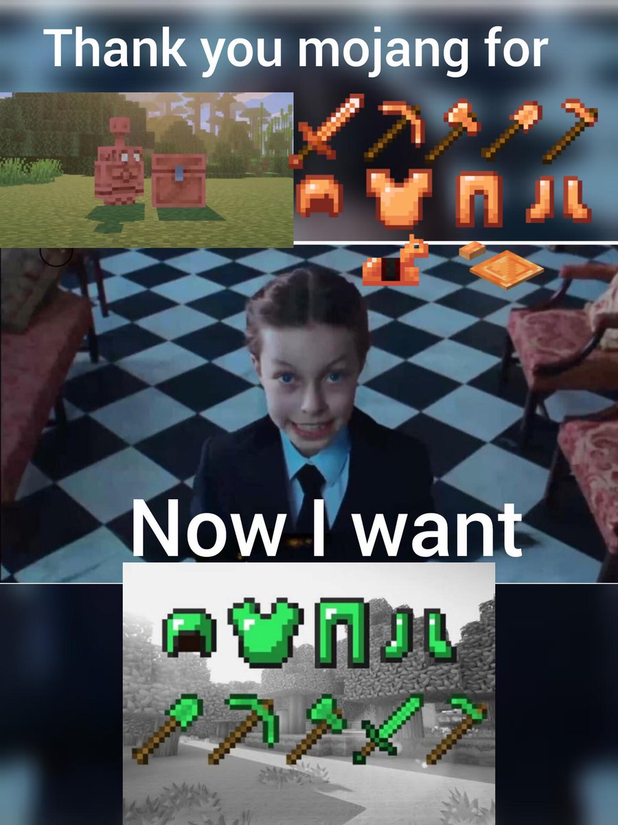 MinecraftMeme16's tweet photo. I want moreee https://t.co/QAX1kg5CzR
