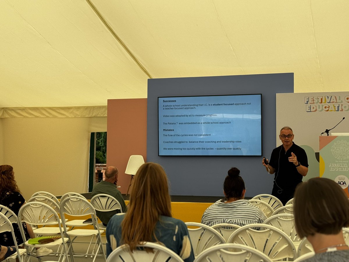 MattTeachCoach's tweet image. Really enjoyed stopping by @MarkVerde14 talk this morning, sharing the impact of instructional coaching and @WALKTHRUs_5 at Patana School, Bangkok. Powerful testimony from coachees who have benefitted from an effective, coaching-based system. 👌